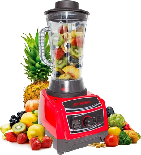 Vista 10 de ALDKitchen Licuadora comercial de encimera 67 oz (2L) Batidos, cócteles, etc. Licuadora portátil 110 V (A-BL767A)