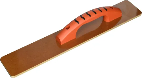 Vista 4 de Kraft Tool CF503PF - Flotador de mano de resina de lona laminada con extremos cuadrados con mango ProForm, 12 x 3-1/2 pulgadas