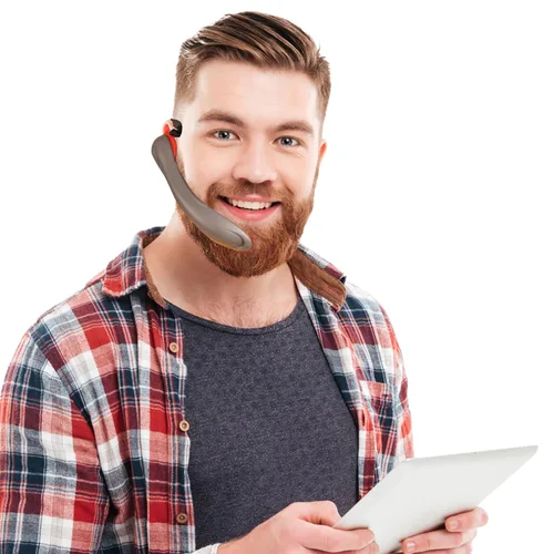Vista 3 de WhisperPhone Solo XL - Ayuda de lectura y fonética manos libres más grande, para estudiantes mayores, adolescentes y adultos, ideal para la práctica