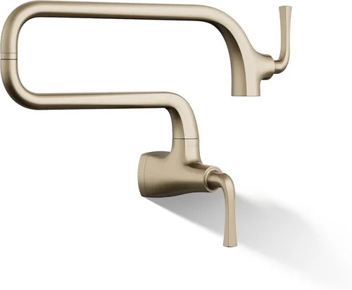 Vista 19 de Kohler K-22067-BL - Llenador de ollas para fregadero de cocina Graze Mate negro