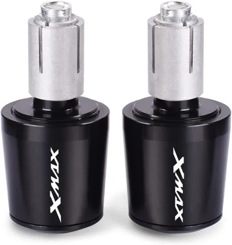 Vista 4 de Motorcycle Motorcycle Grip Handle Bar Ends Handle Bar Grips Cap Anti Vibration Plug for XMA-X Xmax 125 250 300 400 X-MAX400 XMAX300 Handle end Black
