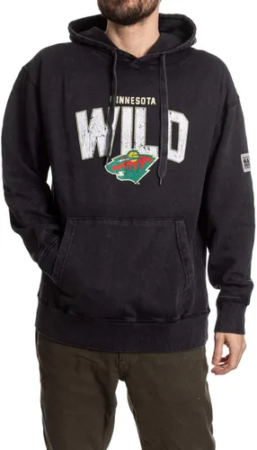 Vista 30 de Calhoun NHL Sudadera con capucha unisex Acid Wash - Sudadera de forro polar vintage para fanáticos