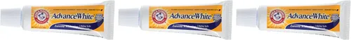 Vista 5 de Arm & Hammer Advance Pasta de dientes blanca, 0.9 onzas (paquete de 3)