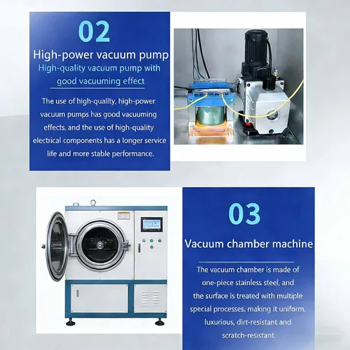 Vista 4 de Sellador al vacío de cámara de acero inoxidable, máquina automática de envasado de alimentos, potente conservador de carne y pescado, envasador al
