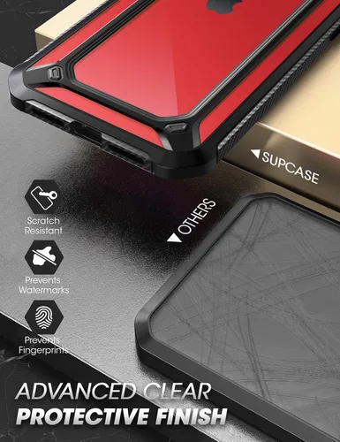Vista 5 de SupCase Unicorn Beetle EXO Series Funda para iPhone 12 / iPhone 12 Pro (versión 2020) 6.1 pulgadas, funda protectora híbrida transparente premium