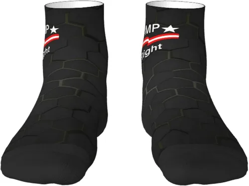 Vista 2 de GDJF Trump Was Right Ankle Socks Winter Low Cut Sports Warm Comfort Breathable Casual Socks For Mens And Womens (8)