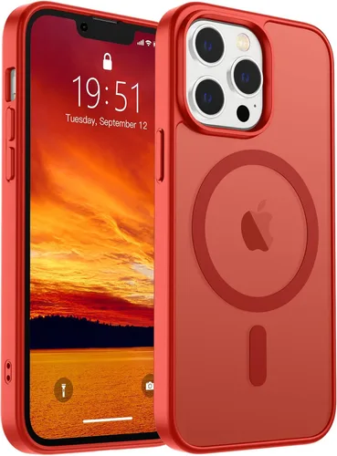Vista 83 de SUPFINE Funda magnética para iPhone SE 2022 (3ª)/2020 (2ª), iPhone 8 (compatible con MagSafe) (protección contra caídas de grado militar), funda