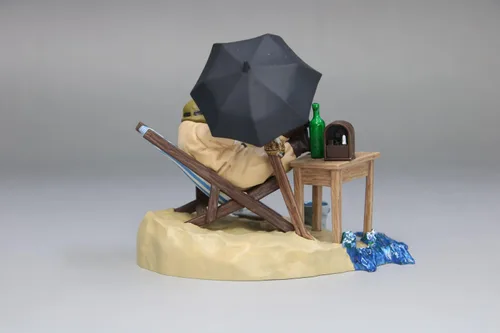 Vista 9 de Fine Mold Studio Ghibli Vignette Collection No.1 Red Pig Polco of Hide Non-Scale Plastic Model GV1 Moldeado
