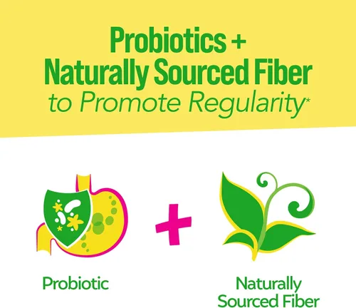 Vista 5 de Culturelle Suplemento alimenticio de fibra y probióticos para niños Ayuda a restaurar la regularidad y mantiene los sistemas digestivos