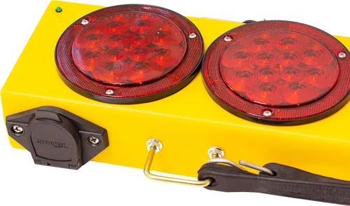 Vista 4 de Barra de luz LED de emergencia inalámbrica de 36" Towmate para camiones de remolque