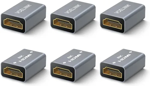 Vista 10 de VCELINK Acoplador HDMI 8K, adaptador de extensión HDMI 2.1 hembra a hembra