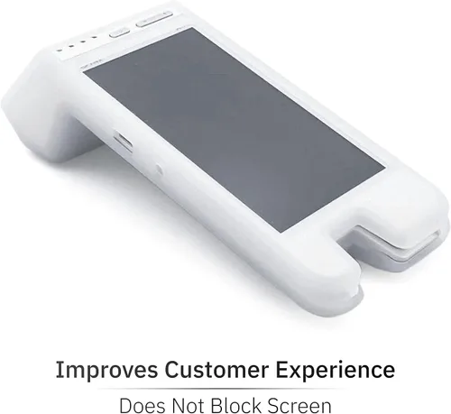 Vista 6 de Pax A60 Funda protectora de silicona para sistema POS, translúcida