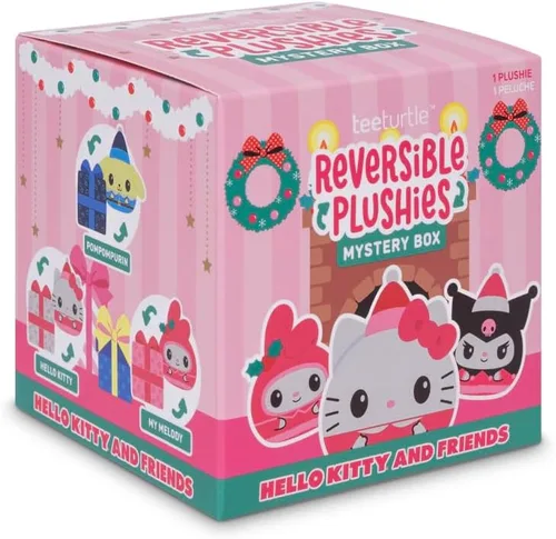 Vista 19 de TeeTurtle Godzilla - Caja ciega reversible de peluche de 3 pulgadas, lindo animal de peluche suave Kawaii
