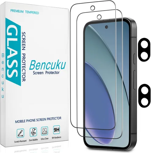 Vista 11 de Paquete de 2+2 protectores de pantalla de privacidad para Google Pixel 9 vidrio templado