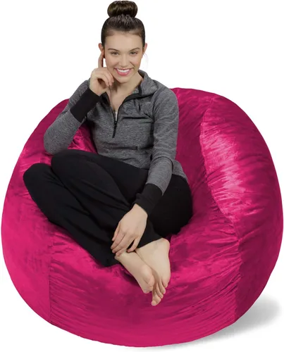 Vista 45 de [Usado] Sofa Sack Funda para Silla Puff Solo la Funda, para Adultos y Niños, Sin Relleno, Cómoda y Esponjosa, Funda de Repuesto para Silla Puff