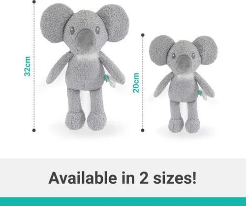 Vista 5 de Tufflove Koala - Juguete pequeño y resistente para perros pequeños a medianos, color gris
