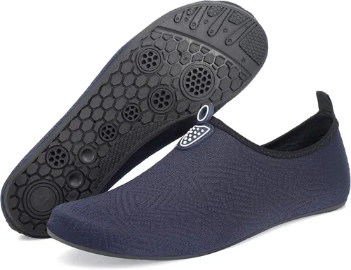 Vista 3 de QACOHU Zapatos de agua para hombre para mujer zapatos de piel descalza zapatos de agua de secado rápido para buceo surf natación playa yoga