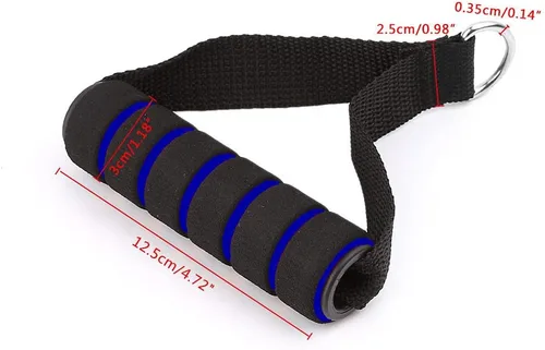 Vista 2 de 1 par de asas de ejercicio resistentes de repuesto para cables, accesorios de máquina, equipo de fitness, decoración de conejo, guirnalda, corona