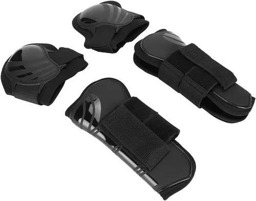 Vista 3 de Zerodis Protector de pierna de caballo, 2 pares de fundas de poliuretano para montar en la parte delantera y trasera de la pierna, botas protectoras