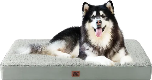 Vista 10 de EHEYCIGA Camas ortopédicas para perros, cama para perros con funda extraíble lavable, todos los tamaños de perros