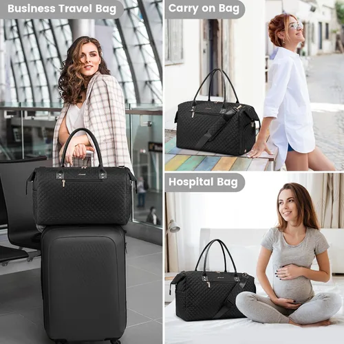 Vista 6 de LOVEVOOK Bolsa Weekender para mujer
