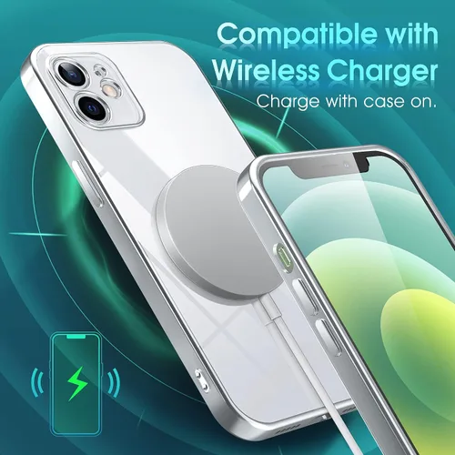 Vista 785 de Supdeal Funda cristalina transparente para iPhone 11, [No se amarillea] [Protección de la cámara] [Probado contra caídas de grado militar] Funda