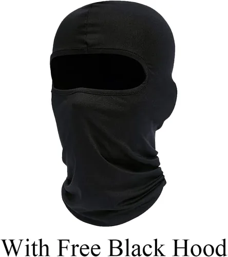 Vista 4 de JIANGLANY Cyberpunk - Máscara para adultos, máscara punk LED colorida para cosplay, ropa técnica de caballero, máscara futurista, casco de media cara