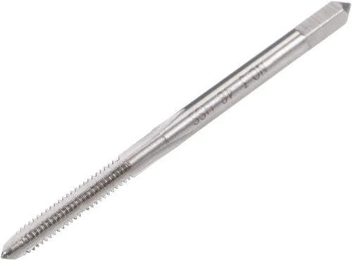 Vista 7 de uxcell Macho 2-56 UNC Rosca 2B Tornillo de acero de alta velocidad Taps Roscado Herramienta de roscado