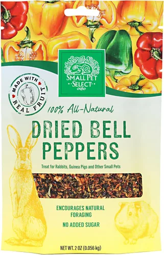 Vista 3 de Small Pet Select - Pimiento seco, un regalo natural para conejos y cobayas, 2 onzas
