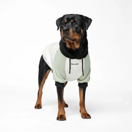 Vista 91 de Spark Paws Sudadera con capucha para perro, suéter de primera calidad para perros pequeños, medianos y grandes Trajes cálidos para bulldogs