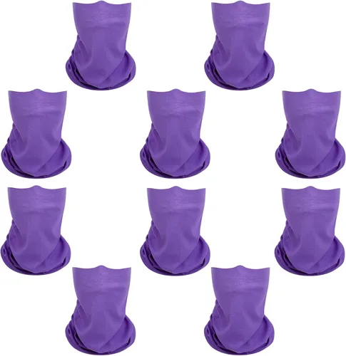 Vista 17 de Mascarillas de Polaina para el Cuello, Bufanda en Tubo, Bandanas Sin Costuras, Pañuelos para el Rostro, Cubierta Multiusos para la Cabeza