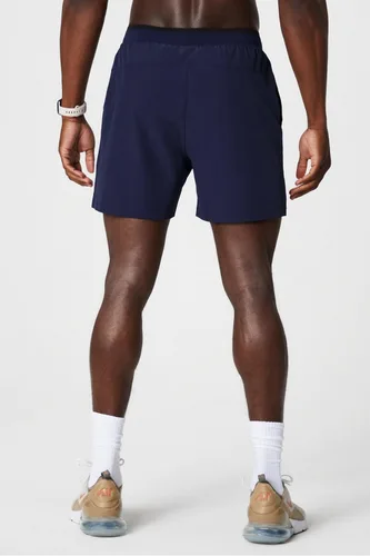 Vista 4 de Fabletics The Fundamental Short II para hombre (con forro), ejercicio, correr, entrenamiento, gimnasio, yoga, ultra ligero