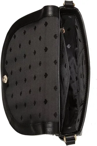 Vista 3 de Kate Spade New York Cruzado con solapa creciente en piel guijarrada