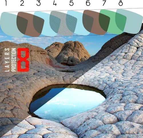 Vista 5 de OOWLIT Lentes de repuesto compatibles con Oakley Juliet Sunglass