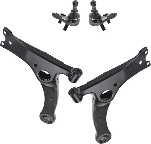 Vista 64 de TRQ Brazo de control superior e inferior del lado del conductor y del pasajero con juego de rótulas compatible con Chevrolet GMC 89-02