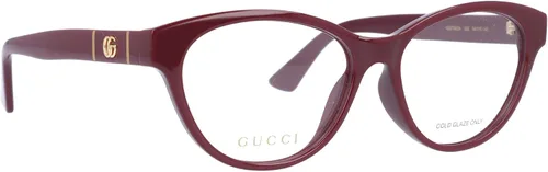 Vista 6 de Gucci Gucci-Logo GG0766OA 003 - Gafas de sol para mujer marco óptico burdeos de 2126in Borgoña Transparente Borgoña