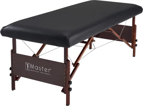 Vista 9 de Master Massage Cubierta de mesa de masaje de cuero de vinilo PU, 1 unidad, azul rey