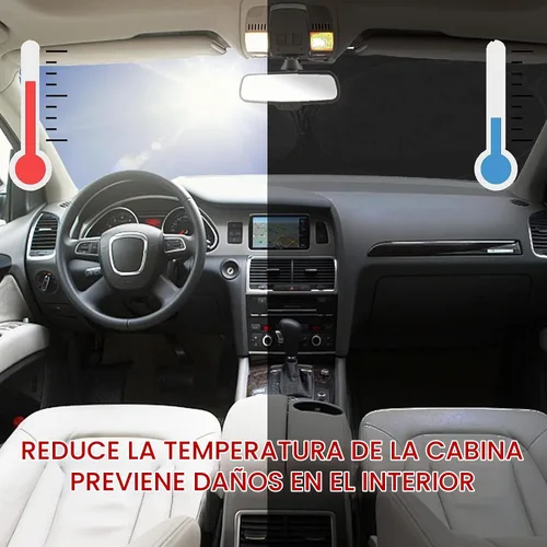 Vista 5 de Parasol para parabrisas delantero para sedanes, parasol de automóvil para parabrisas delantero divertido (patrón de vaca marrón, 59 x 27.5 pulgadas)