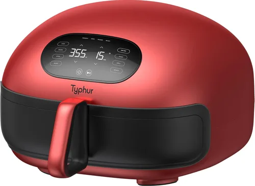 Vista 13 de Typhur Dome 2 AI - Freidora de aire extra grande mejorada con IA, con flujo de aire superior, freidora digital inteligente autolimpiante con cesta