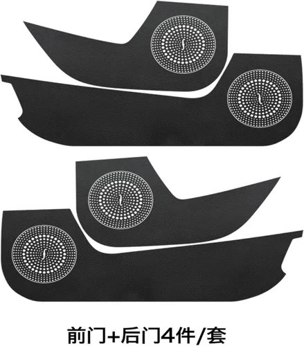 Vista 3 de Adhesivos para puerta de automóvil para Nissan X-Trail 2014-2021 Adhesivo anti-patadas para puerta de automóvil, adhesivo resistente a los arañazos
