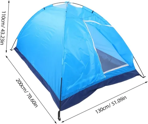Vista 2 de Luxshiny Two-Person Camping Tent for Backpacking and Hiking Single Layer Lightweight Shelter with Quick Setup Spacious Design for Outdoor Adventures