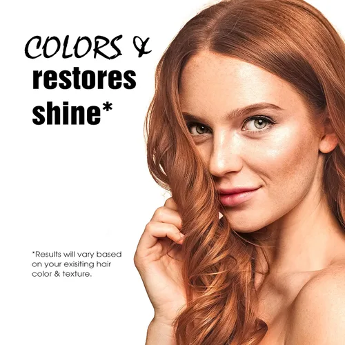 Vista 5 de Light Mountain Tinte y acondicionador para el cabello de henna, tinte para el cabello con especias ámbar rojo para hombres y mujeres, polvo orgánico