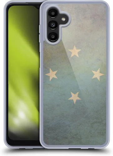 Vista 21 de Head Case Designs Juego de 2 banderas argentinas vintage de gel suave compatible con Samsung Galaxy A13 5G (2021)