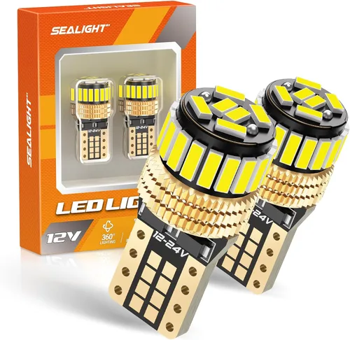 Vista 16 de SEALIGHT Bombilla LED 921 Luz de Reversa con Chips LED SMD 3030, 912 906 904 W16W T15 Bombilla LED 921 con Proyector de Reemplazo para Luces