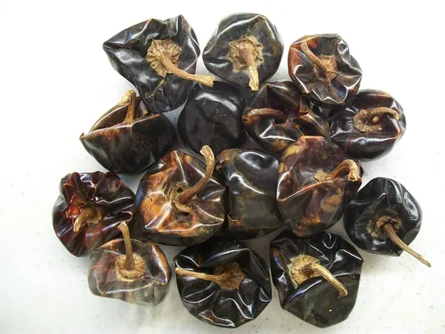 Vista 3 de Chile Cascabel seco (Chile Cascabel) Pesos: 4 oz, 8 Oz y 1 Lb!! (8 Oz)