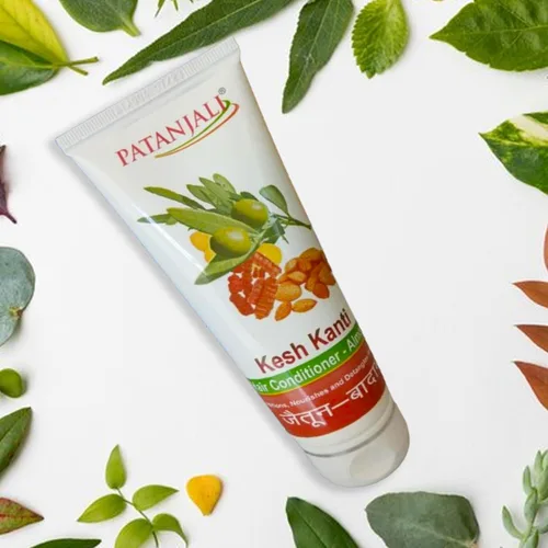 Vista 7 de PATANJALI Kesh Kanti - Acondicionador para el cabello, almendra, 3.53 oz