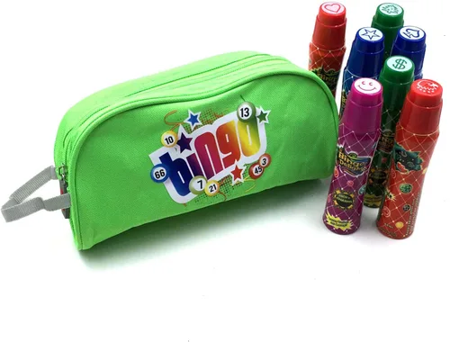Vista 2 de Tapp Collections™ Estuche portátil Bingo Dauber con correa de transporte