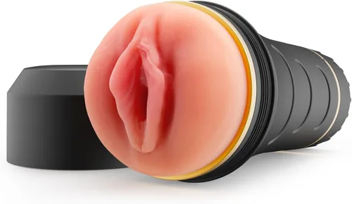 Vista 9 de Tracy's Dog® Masturbadores masculinos para adultos, juguetes sexuales realistas con textura de bolsillo, vagina hombre masturbación Stroker (negrura)