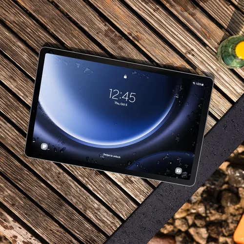 Vista 6 de Samsung Galaxy Tab S9 FE Wi-Fi/5G (US Cellular) Tableta Android de 10.9 pulgadas de 128 GB, IP68 resistente al agua y al polvo, S Pen, cámara de 8