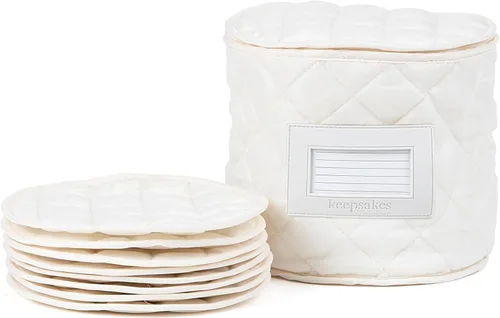 Vista 30 de Covermates Keepsakes - Juego de 4 separadores acolchados - Protección contra arañazos y roturas - Resistente a las manchas - Lavable a máquina